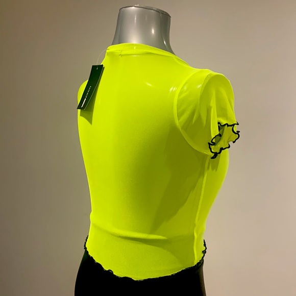 Neon-Green Kiss of the Dragon Top - Picture 5 of 9